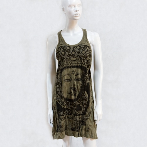 TÍLKO POTISK BUDDHA ZELENÉ vel.M