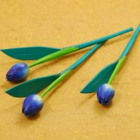 TULIPÁN MODRÝ, ŽLUTÝ, FIALOVÝ 20 CM