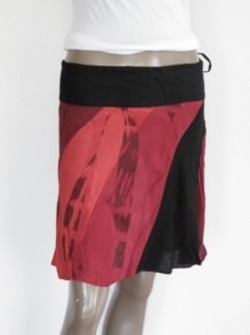 SUKNĚ MINI CHITA - ČERVENÁ