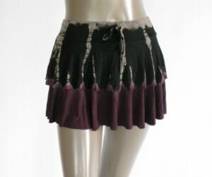 SUKNĚ MINI LUCY - ČERNÁ