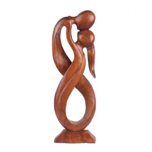 ABSTRAKT DVOJICE SPIRÁLA 50 cm