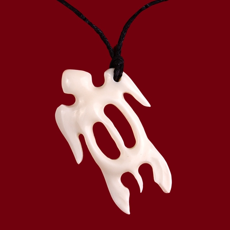 AMULET MOUDRÁ ŽELVA