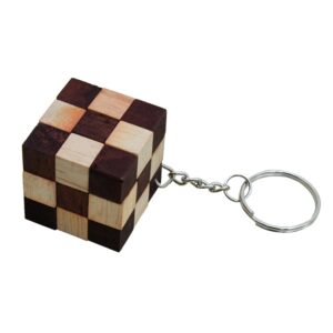 HLAVOLAM  KLÍČENKA HADÍ KOSTKA