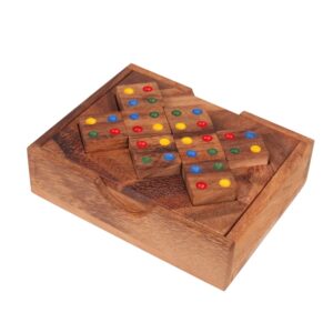 DŘEVĚNÝ HLAVOLAM SOUBOJ BAREV - COLOR MATCH