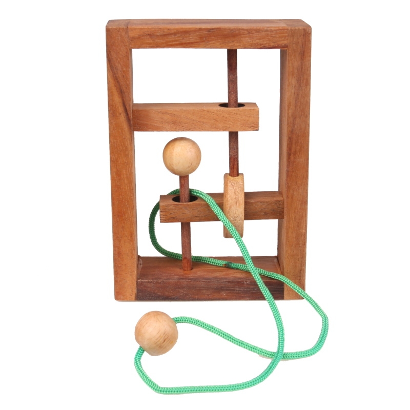 DŘEVĚNÝ HLAVOLAM MYŠÍ BLUDIŠTĚ - MOUSE MAZE