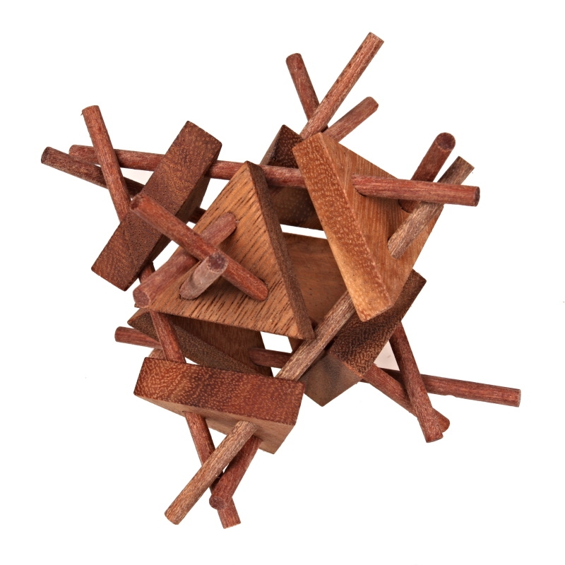 DŘEVĚNÝ HLAVOLAM SUPERTEEPEE