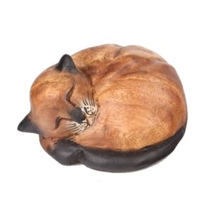 KOČKA KLUBÍČKO TEAK