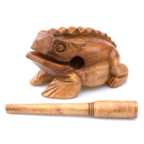 ŽÁBA KUŇKACÍ SVĚTLÁ 20 CM