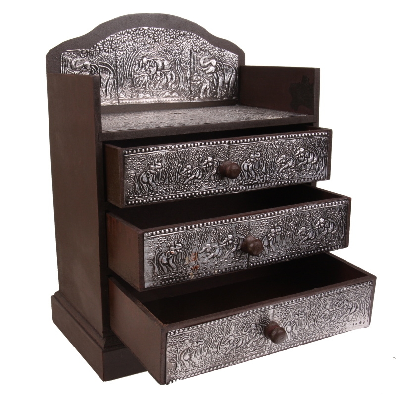 ŠPERKOVNICE S  ŠUPLÍKY A ODKLADIŠTĚM