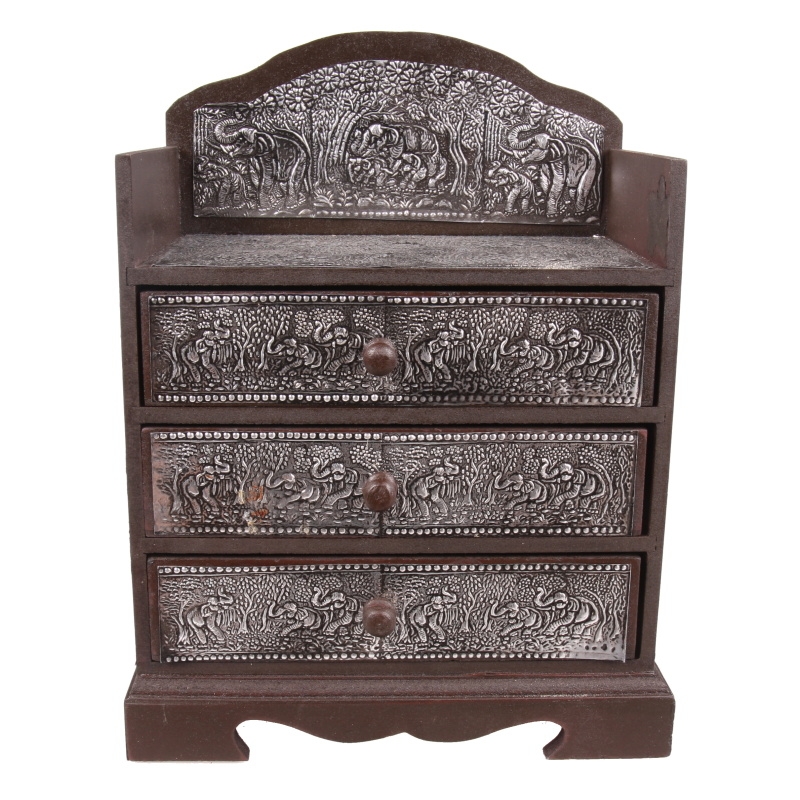 ŠPERKOVNICE S  ŠUPLÍKY A ODKLADIŠTĚM