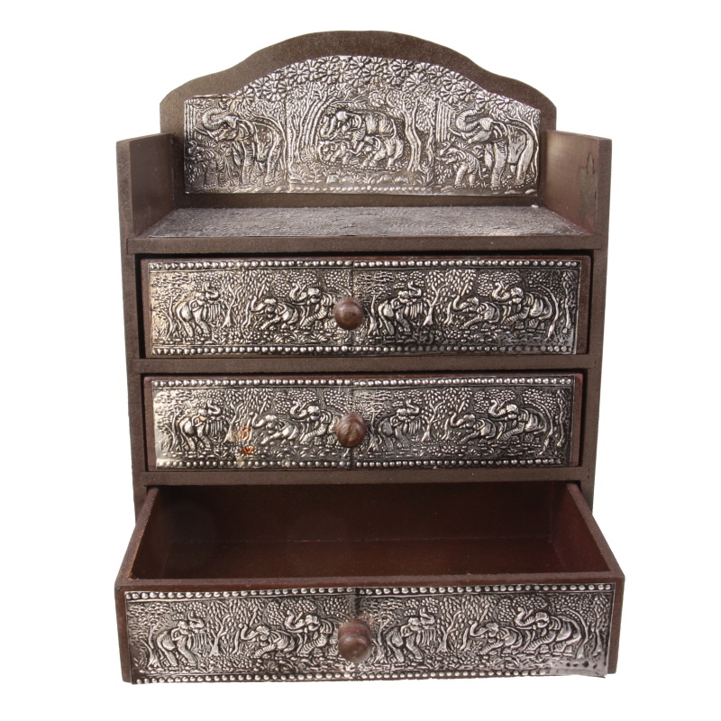 ŠPERKOVNICE S  ŠUPLÍKY A ODKLADIŠTĚM