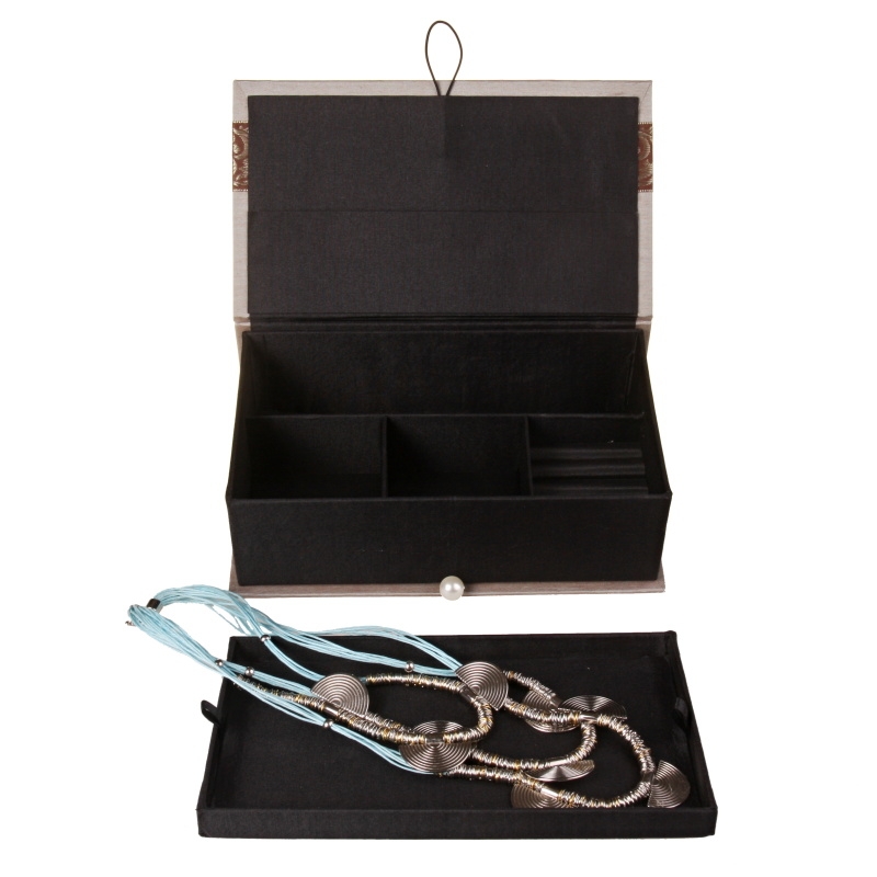 ŠPERKOVNICE TRUHLIČKA STŘÍBRNÁ