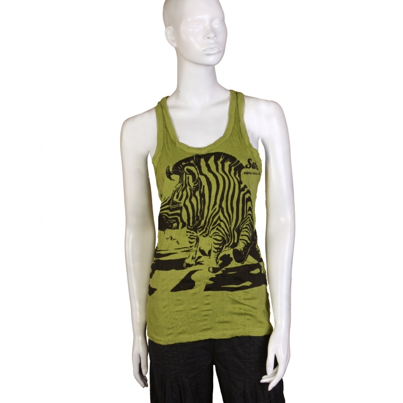 TÍLKO DÁMSKÉ SURE ZEBROROŽEC ZELENÉ