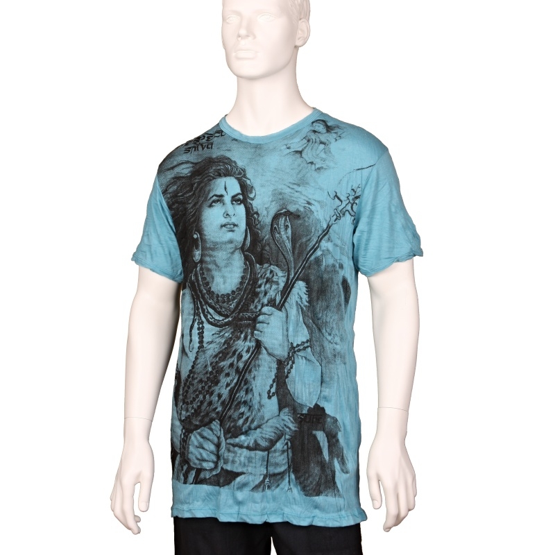 TRIČKO PÁNSKÉ SURE ŠIVA TYRKYS