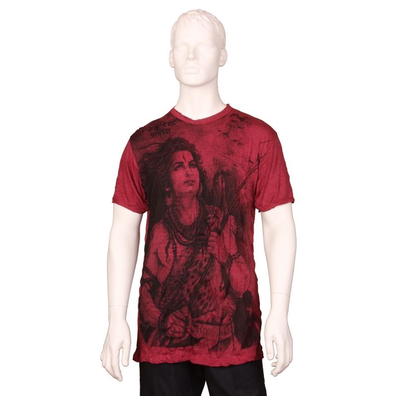 TRIČKO PÁNSKÉ SURE ŠIVA VÍNOVÉ L