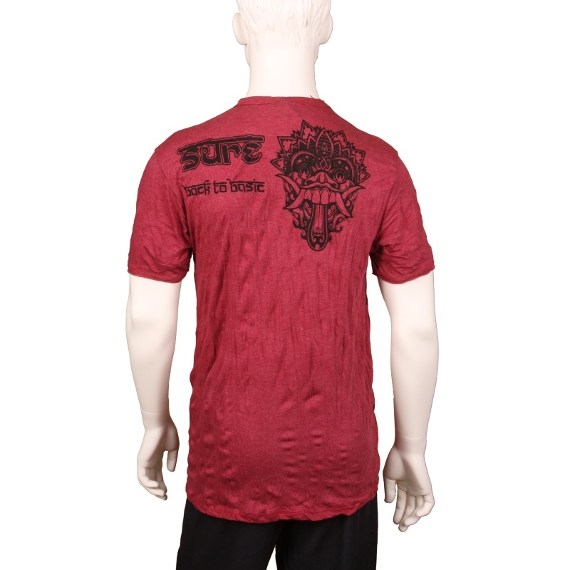 TRIČKO PÁNSKÉ SURE BARONG VÍNOVÉ L