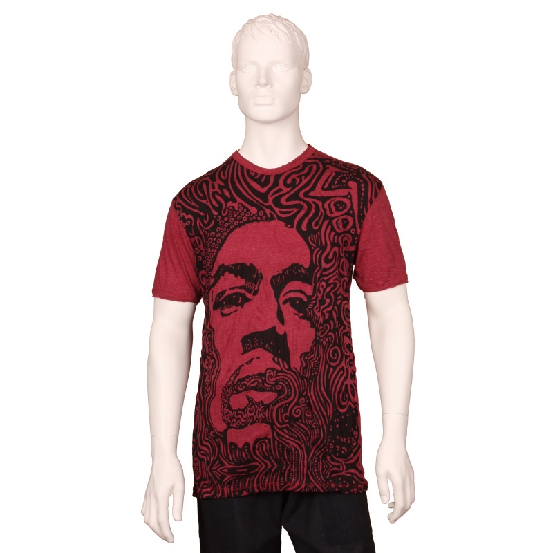 TRIČKO PÁNSKÉ SURE RASTAMAN VÍNOVÉ