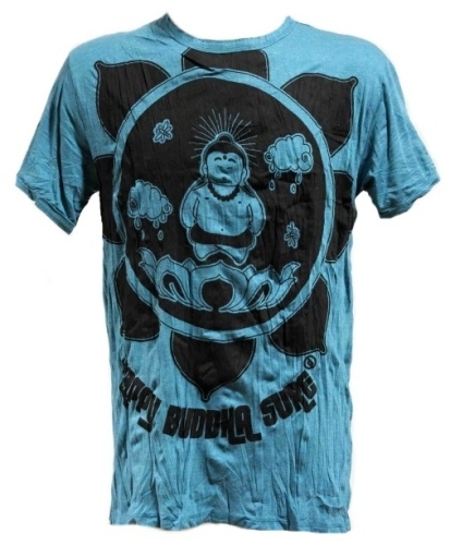 TRIČKO PÁNSKÉ SURE HAPPY BUDDHA TYRKYS TRIČKO PÁNSKÉ SURE HAPPY BUDDHA