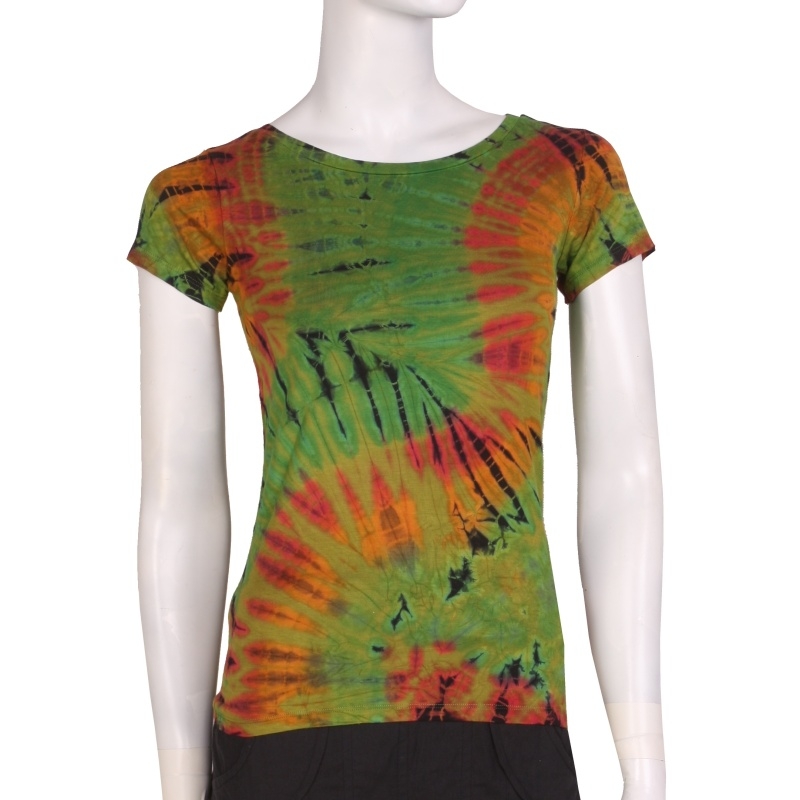 DÁMSKÉ TRIČKO RASHMI BATIK SPANDEX 5