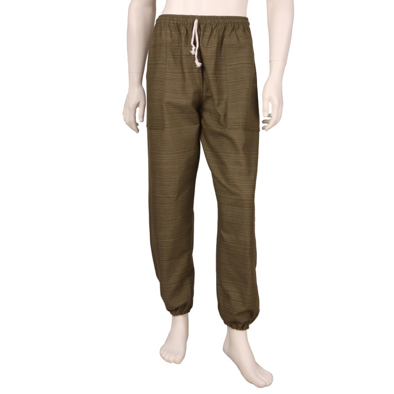 KALHOTY PÁNSKÉ PROUŽKOVANÉ ZELENÉ