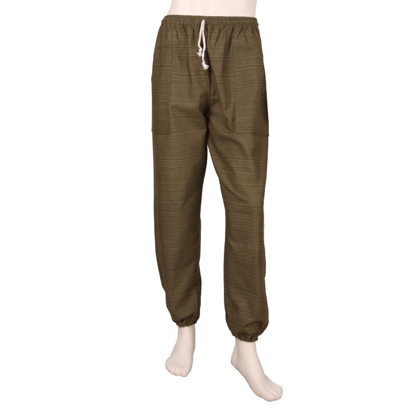 KALHOTY PÁNSKÉ PROUŽKOVANÉ ZELENÉ