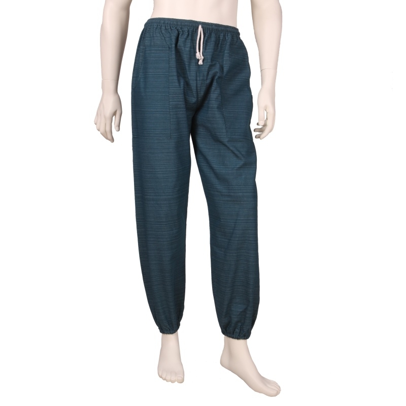 KALHOTY PÁNSKÉ PROUŽKOVANÉ PETROLEJ