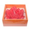 SVÍČKA RŮŽE ČERVENÁ V DÁRKOVÉ KRABIČCE