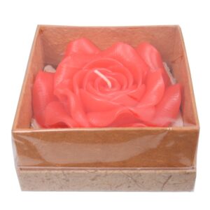 SVÍČKA RŮŽE V DÁRKOVÉ KRABIČCE 01