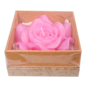SVÍČKA RŮŽE V DÁRKOVÉ KRABIČCE 03