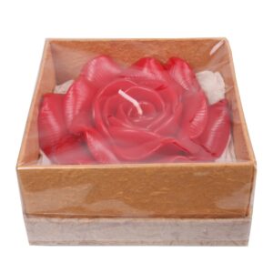 SVÍČKA RŮŽE V DÁRKOVÉ KRABIČCE 05