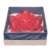 SVÍČKA RŮŽE V DÁRKOVÉ KRABIČCE L 04
