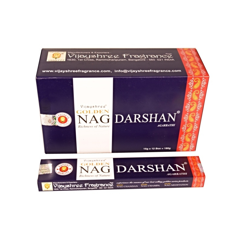 VONNÉ TYČINKY NAG DARSHAN GOLDEN