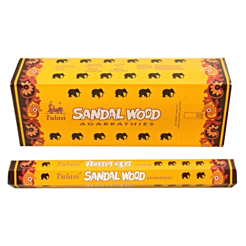 VONNÉ TYČINKY TULASI SANDAL WOOD