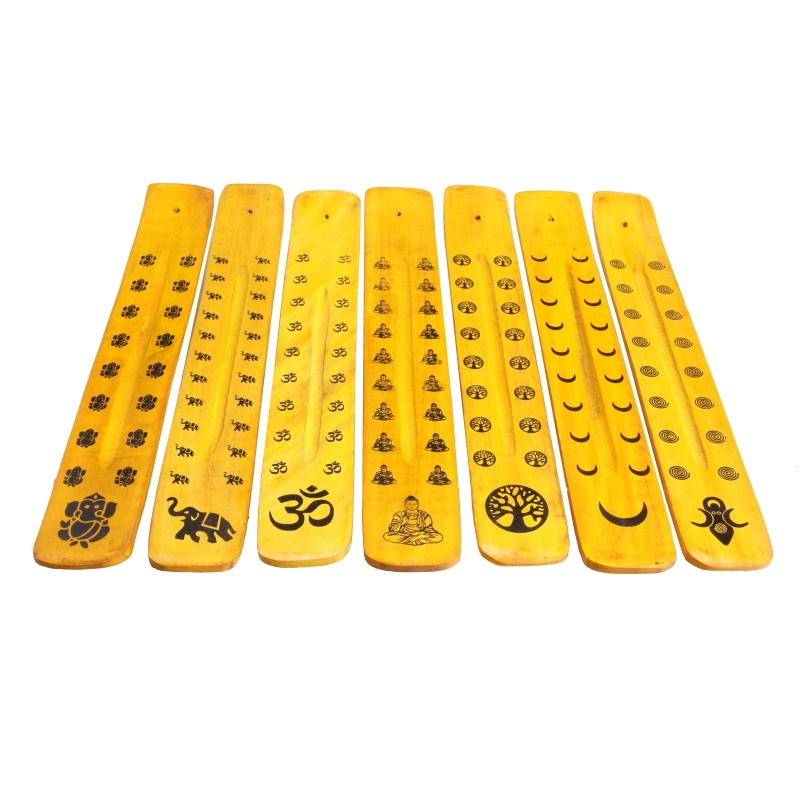 STOJÁNEK NA VONNÉ TYČINKY RŮŽOVÝ ŽLUTÝ