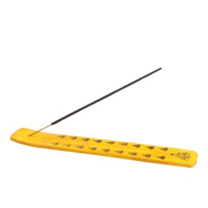 STOJÁNEK NA VONNÉ TYČINKY POTISK ŽLUTÝ BUDDHA