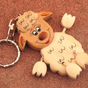 KLÍČENKA INTARSIE OVEČKA