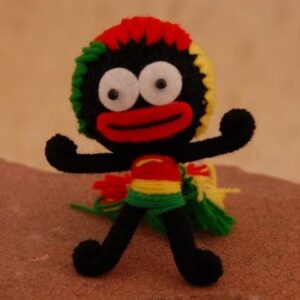 KLÍČENKA RASTASMAŽKOVÁ SLEČNA S COPEM