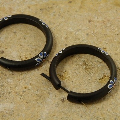 NÁUŠNICE MODRÉ KYTIČKY