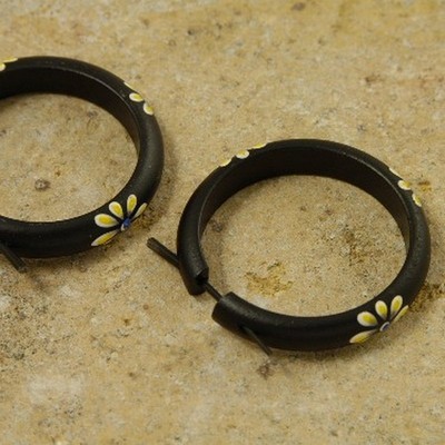 NÁUŠNICE ŽLUTÉ KYTIČKY