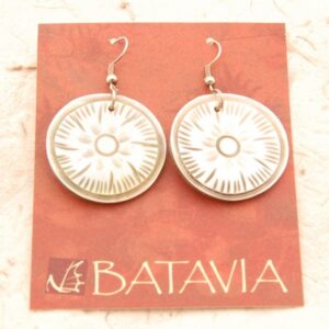 NÁUŠNICE PERLEŤ KYTIČKA V CIFERNÍKU