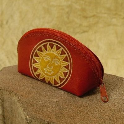 PENĚŽENKA KLÍČENKA KŮŽE ZIP