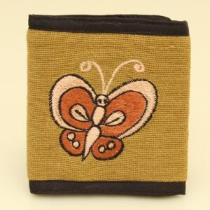 PENĚŽENKA MOTÝL KHAKI