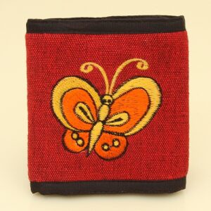 PENĚŽENKA  MOTÝL ČERVENÝ