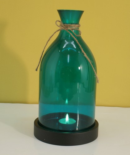 SVÍCEN LÁHEV ZELENOMODRÁ 27 cm