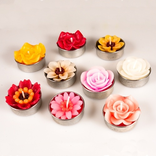 ČAJOVÁ SVÍČKA  AROMATICKÁ - KVĚT