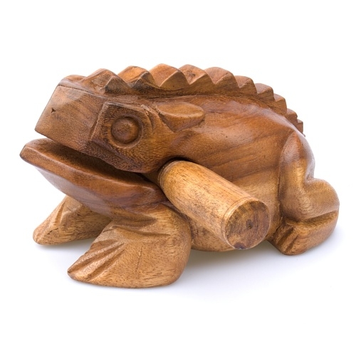 ŽÁBA KUŇKACÍ SVĚTLÁ 20 CM