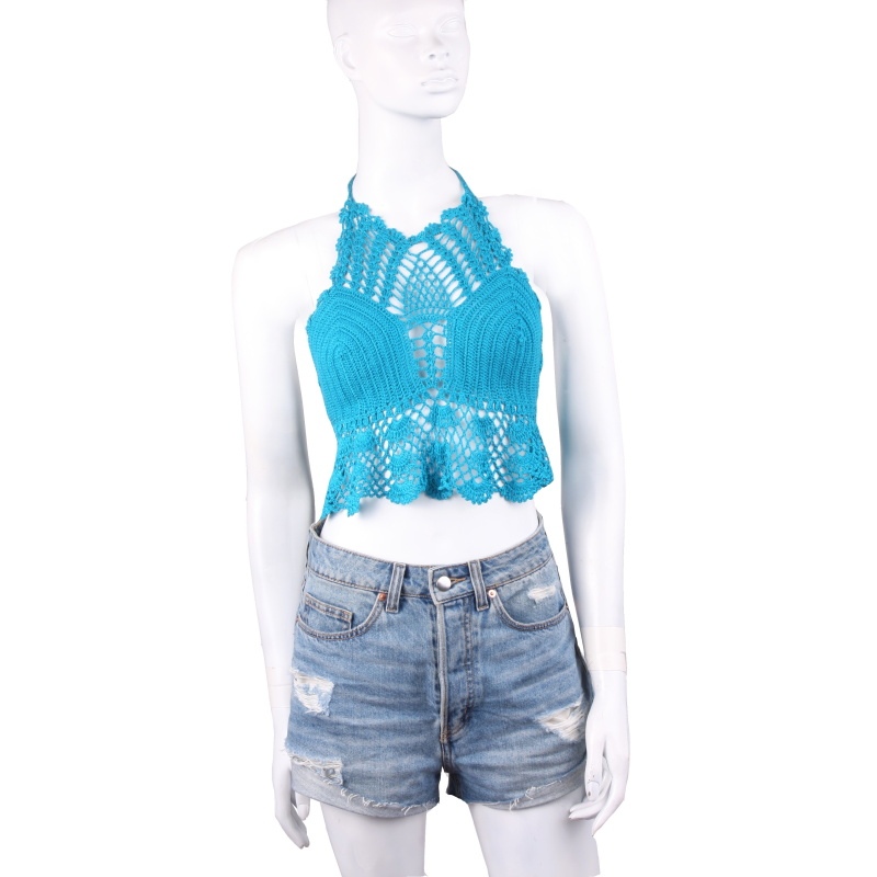 HÁČKOVANÝ HIPPIE TOP GRACE